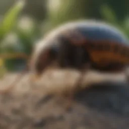 A close-up of common pests found in Delaware gardens