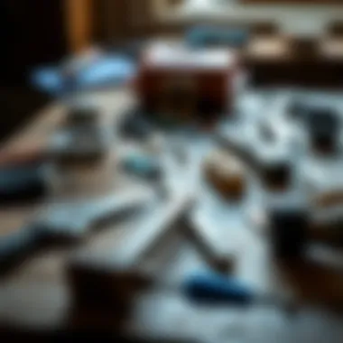 Humane Bat Exclusion Tools Humane bat exclusion tools laid out on a table