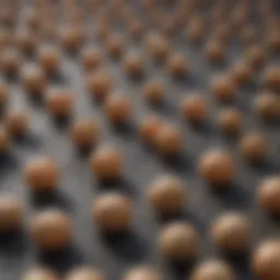 Close-up view of Bayer Maxforce Quantum Ant Bait granules on a surface