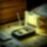 Understanding Bed Bug Trap Mechanisms Detailed diagram illustrating the mechanism of a bed bug trap