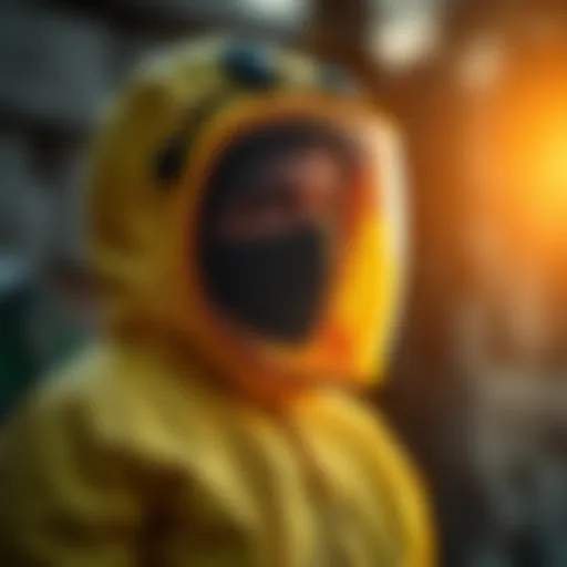 High-quality bee suit designed for wasp protection