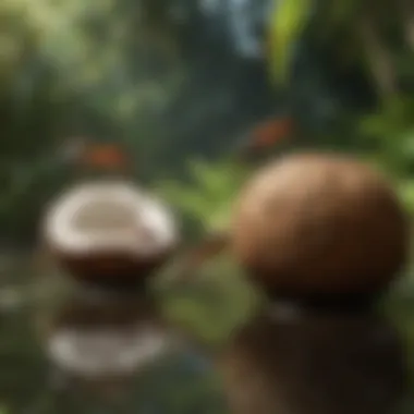 Ecosystem Interactions of Coconut Ants Coconut ants interacting with other species in their ecosystem