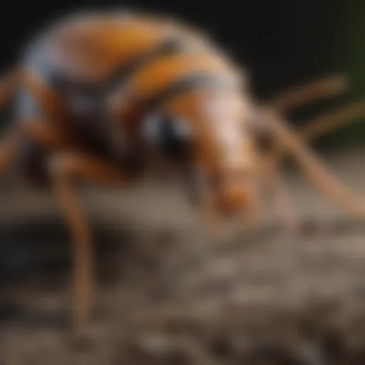 A close-up of a common pest found in Philadelphia gardens