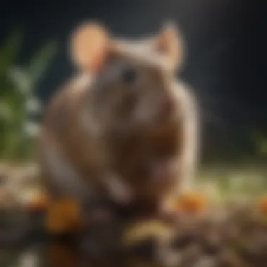 Innovative Natural Deterrents Natural rodent deterrents arranged aesthetically