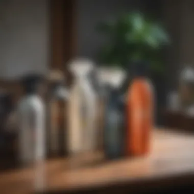Different Types of Pest Control Spray Equipment Various types of pest control spray equipment arranged on a table