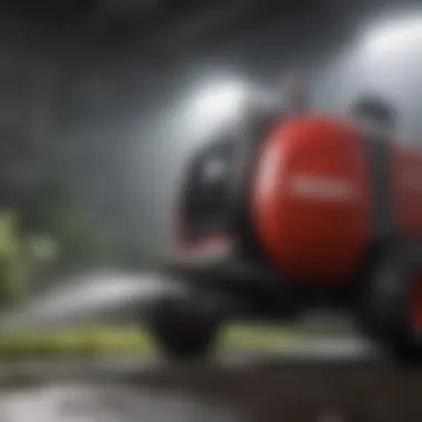 Advanced Technology in Pest Control Spraying High-tech pest control spray machinery in action