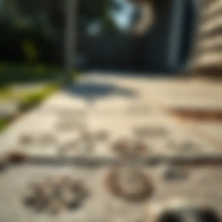 Recognizing Rodent Tracks and Signs Illustration of various rodent tracks and signs in a residential setting