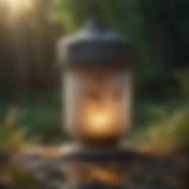 Innovative Mosquito Trap Design An innovative mosquito trap designed for outdoor use