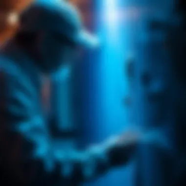 Expert Inspection for Cockroach Infestations Pest management professional inspecting an area for cockroach activity