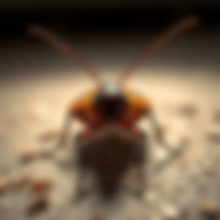 Visual representation of common myths about cockroaches