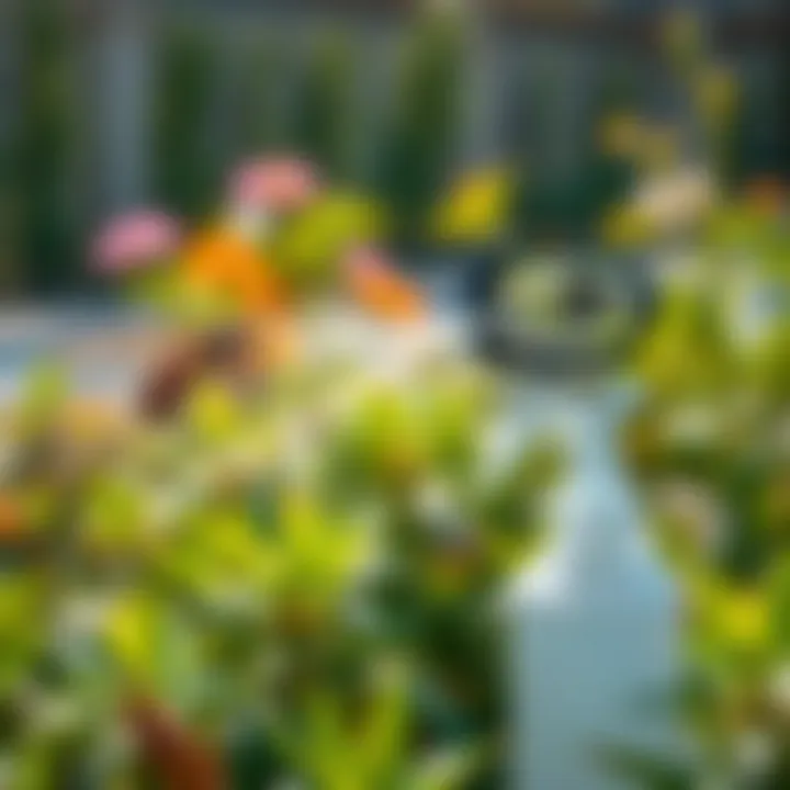 Cutter flea spray in a garden setting, showcasing integration with pest management strategies