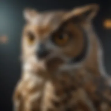 Comparison of different styles of fake owls