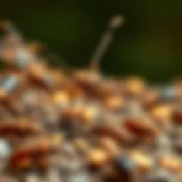 Close-up of common pests found in Dublin, Ohio