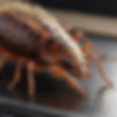 Eco-friendly pest control products on a table