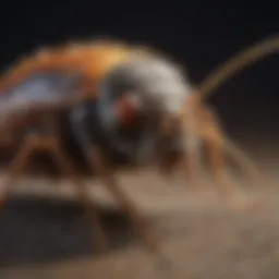 Close-up of a common pest found in Kinston, NC
