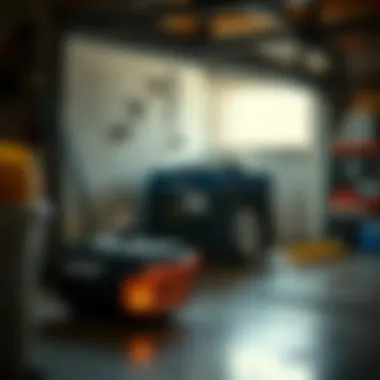 Traps for Cockroach Control Insect traps positioned strategically in a garage