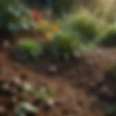 Maintaining Healthy Garden Soil Healthy garden soil with plant life