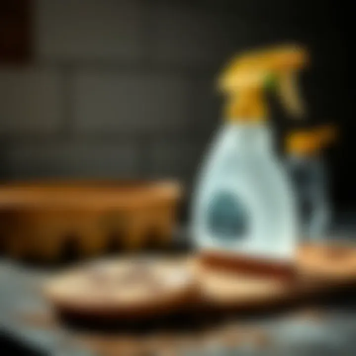 Eco-friendly cleaning supplies for mold removal