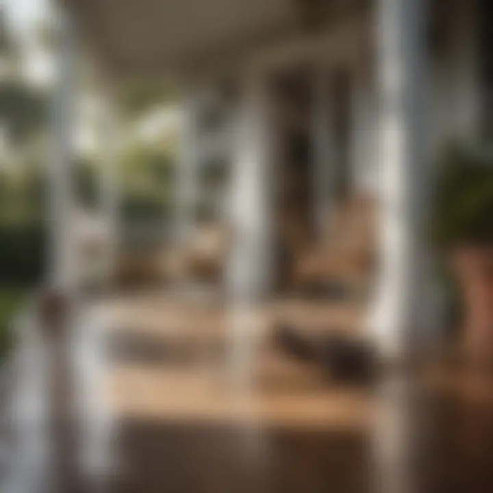 Maintaining a flea-free porch environment