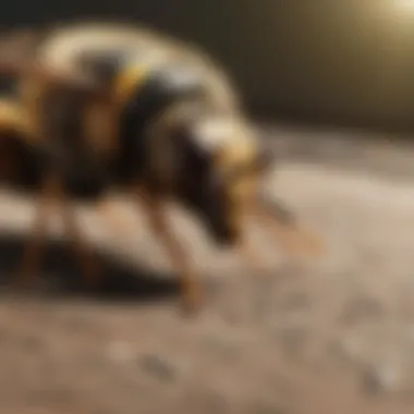 Understanding Wasp Behavior Infographic showing wasp behavior and nesting habits