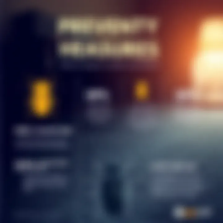 Infographic of preventive measures against carpet beetles