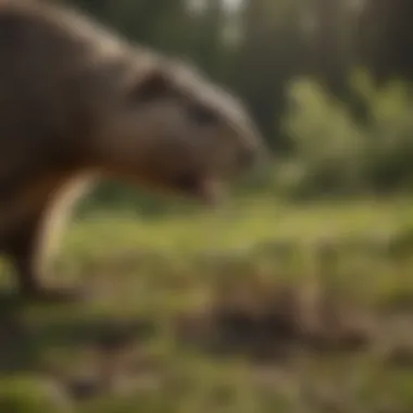 Maintenance of groundhog deterrent spikes