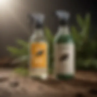 Natural Fly Repellent A natural plant-based fly repellent solution in a spray bottle