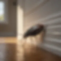 Illustration of a residential pest infestation requiring urgent attention