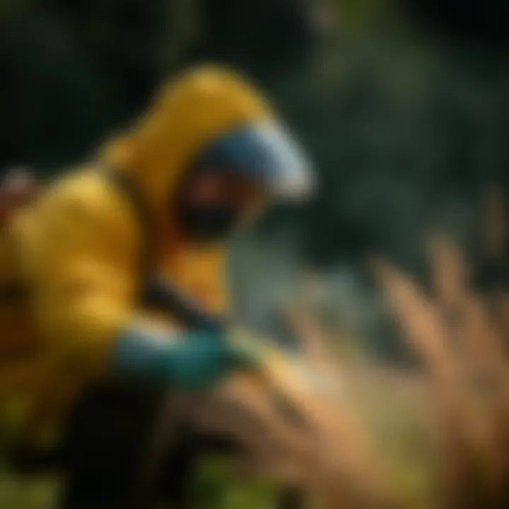 Eco-friendly pest control methods in action