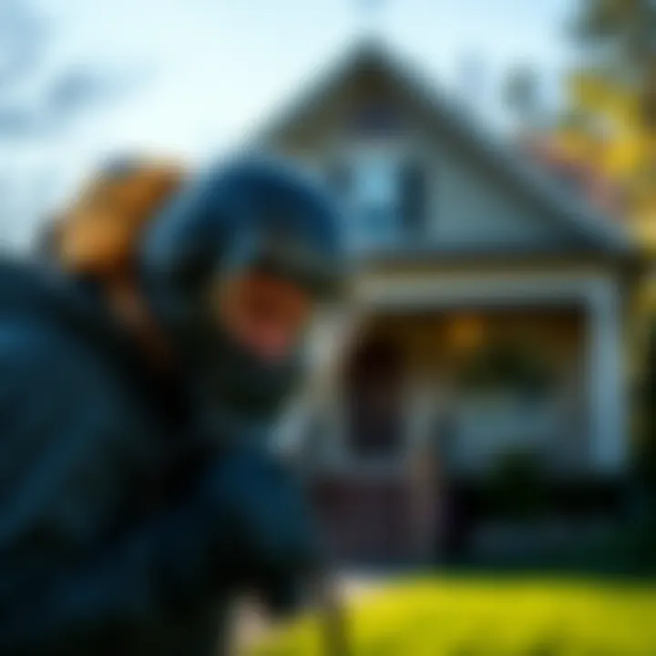 Homeowners benefiting from professional pest solutions