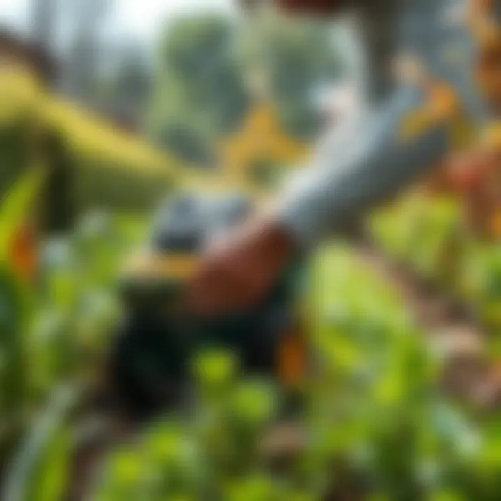 Effective Application in Garden Settings Application technique of Boracare in gardens
