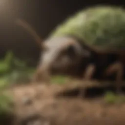 Illustration of various eco-friendly pest control methods