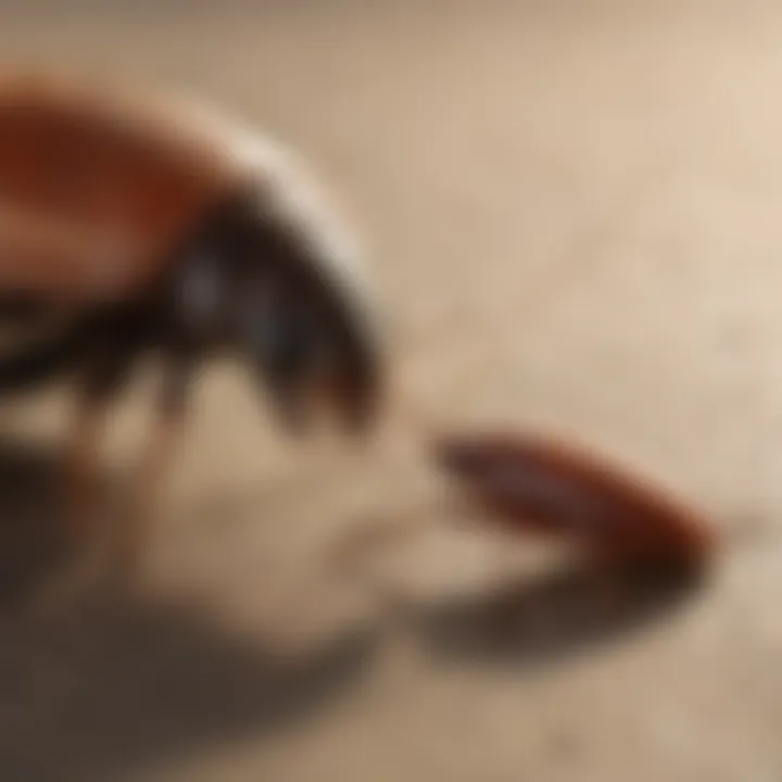 An infographic showing cockroach behavior and habits