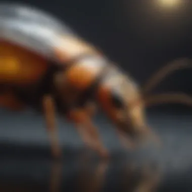 Effectiveness of Insect Light Traps Illustration depicting the effectiveness of insect light traps