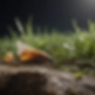 Environmental Impact of Insect Light Traps Visual representation of environmental impact considerations