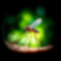 Illustration of mosquito lifecycle stages