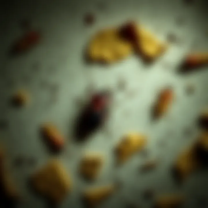 Common areas where cockroaches hide