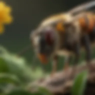 Natural Repellent Solutions Essential oils and plants known for repelling bees and wasps, emphasizing natural solutions