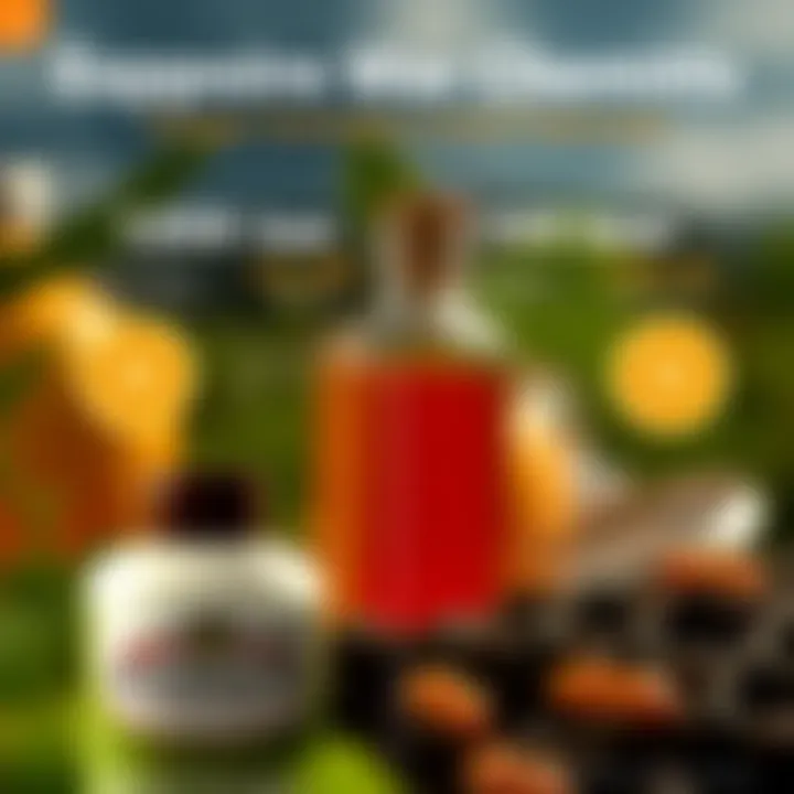 Comparison of Orange Oil and Chemical Treatments Infographic comparing orange oil with chemical pest control methods