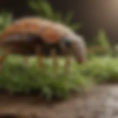 Natural Deterrents for Pest Management A close-up of natural pest deterrents like herbs and plants
