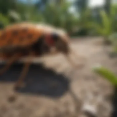 Common Pests in Florida and Their Habitats Illustration of common Florida pests and their habitats