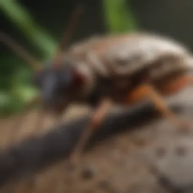 Close-up of common pests found in Puerto Rico, emphasizing the need for effective management.