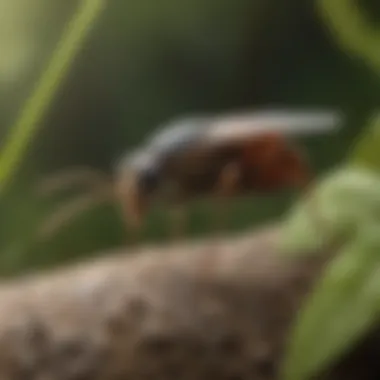 Eco-Friendly Pest Control Practices An eco-friendly pest management strategy in action, highlighting the use of natural repellents.
