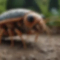 A close-up view of common pests found in Urbana, Ohio gardens.