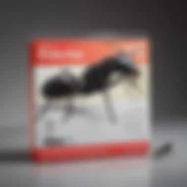 Close-up of Spectracide Carpenter Ant Killer packaging showcasing its key features.