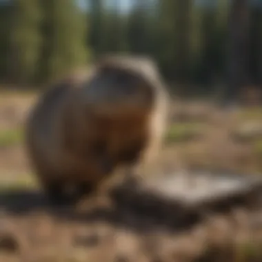 Effective Trap Setup for Groundhogs Setting an effective trap for groundhogs