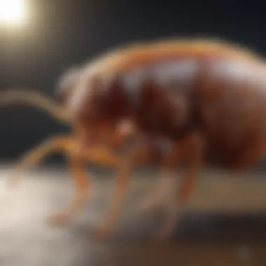 Understanding Flea Biology Flea anatomy highlighting specific features