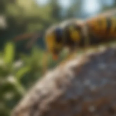 Natural remedies displayed for wasp repellent