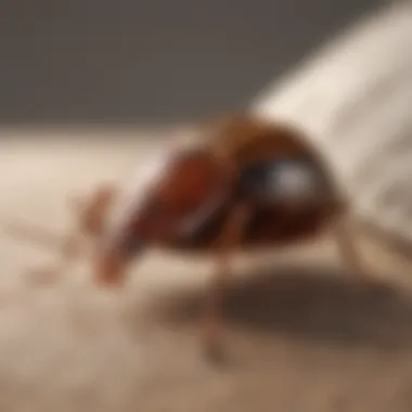 Visual representation of effective pest control strategies against bed bugs