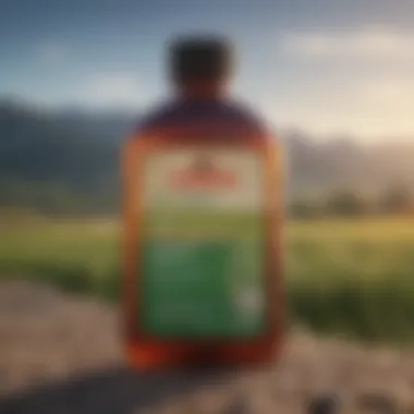 Active Ingredients of Tengard Insecticide Detailed view of Tengard insecticide bottle and label showcasing active ingredients